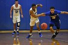 MBBall vs Emmanuel  Wheaton College Men's Basketball vs Emmanuel College. - Photo By: KEITH NORDSTROM : Wheaton, basketball, team photo, MBBall2019